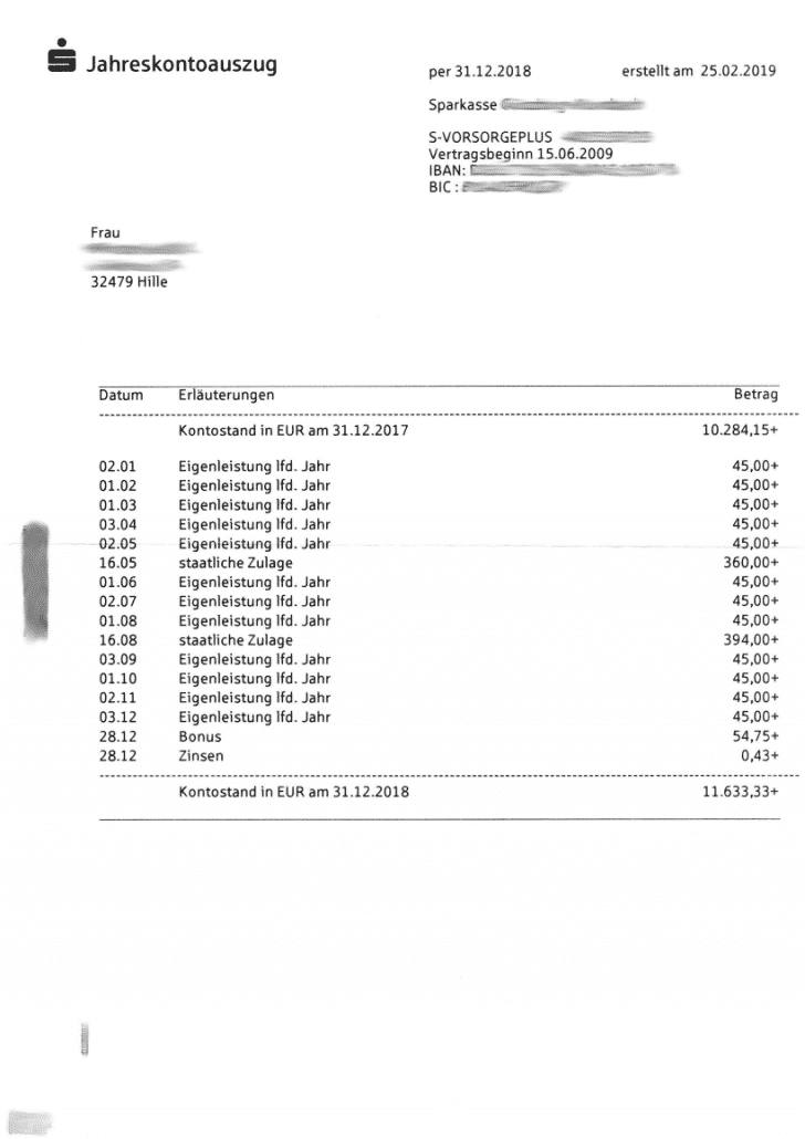 Mehrwert - fachkundige Beratung 1 Riester-Banksparplan